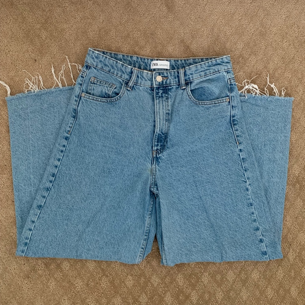 Zara wide leg jeans